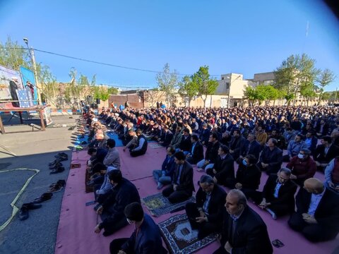 تصاویر/ اقامه نماز عید سعید فطر شهرستان چایپاره