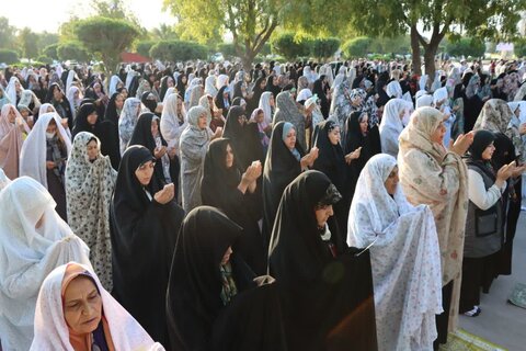 تصاویر/ اقامه نماز عید فطر در عالیشهر