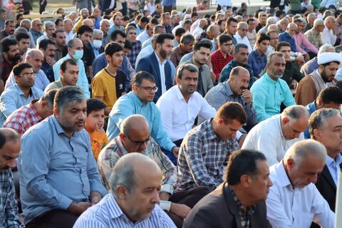 تصاویر/ اقامه نماز عید فطر در عالیشهر