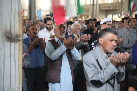 تصاویر/ اقامه نماز عید سعید فطر در سمنان