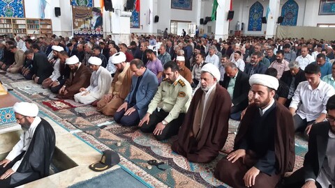 تصاویر/اقامه نماز عید فطر در چهارباغ