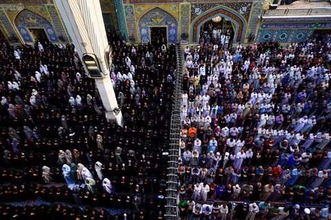 برگزاری نماز عید سعید فطر در حرم مطهر حضرت امیرالمومنین (علیه السلام)