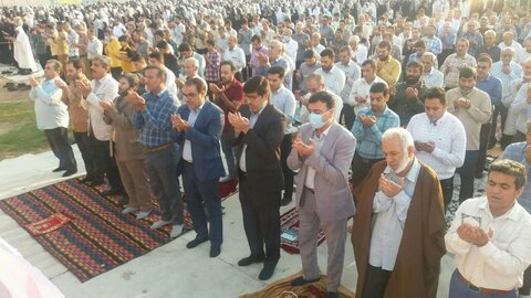 تصاویر/ نمازجمعه باشکوه عید فطر در برازجان
