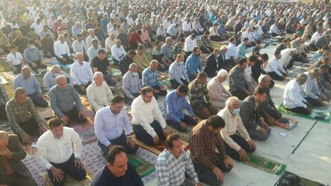 تصاویر/ نمازجمعه باشکوه عید فطر در برازجان