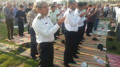 تصاویر/ نمازجمعه باشکوه عید فطر در برازجان