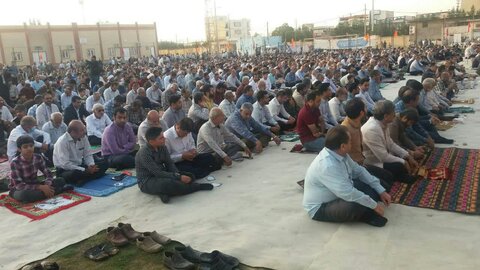 تصاویر/ نمازجمعه باشکوه عید فطر در برازجان