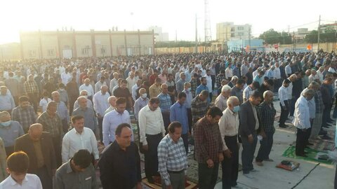 تصاویر/ نمازجمعه باشکوه عید فطر در برازجان