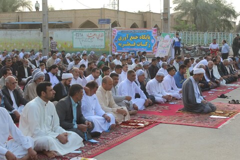 تصاویر/ اقامه نماز عید فطر در شهرستان هویزه