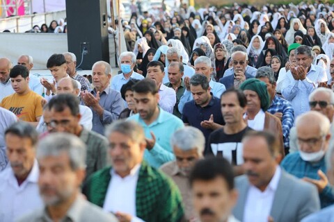 شکوه حضور نمازگزاران عید فطر در چغادک