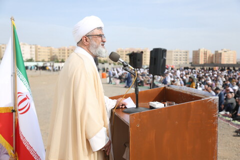 تصاویر/ نماز باشکوه عید سعید فطر در مصلی جامع پردیسان