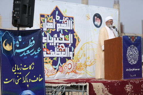 تصاویر/ نماز باشکوه عید سعید فطر در مصلی جامع پردیسان