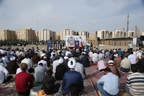 تصاویر/ نماز باشکوه عید سعید فطر در مصلی جامع پردیسان