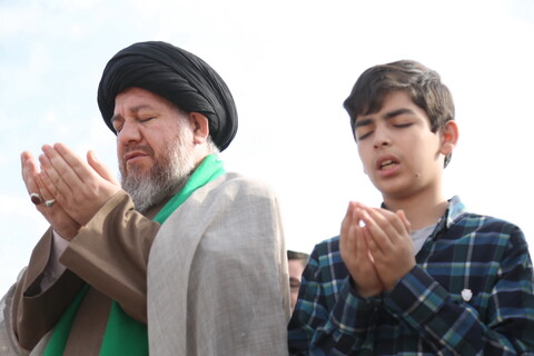 تصاویر/ نماز باشکوه عید سعید فطر در مصلی جامع پردیسان