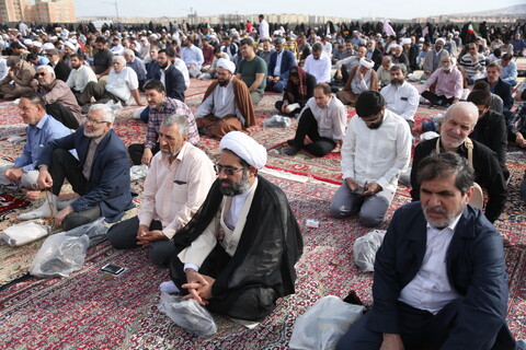 تصاویر/ نماز باشکوه عید سعید فطر در مصلی جامع پردیسان