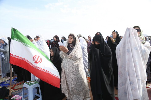 تصاویر/ نماز باشکوه عید سعید فطر در مصلی جامع پردیسان