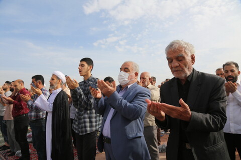 تصاویر/ نماز باشکوه عید سعید فطر در مصلی جامع پردیسان