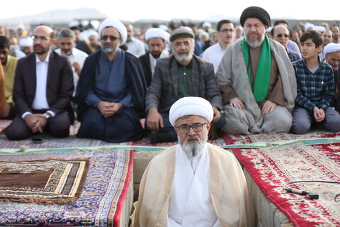 تصاویر/ نماز باشکوه عید سعید فطر در مصلی جامع پردیسان