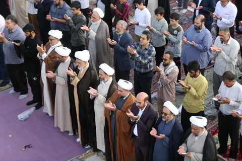 تصاویر/ نماز باشکوه عید سعید فطر در مصلی جامع پردیسان