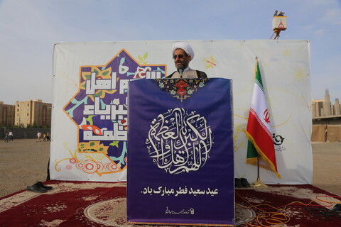 تصاویر/ نماز باشکوه عید سعید فطر در مصلی جامع پردیسان