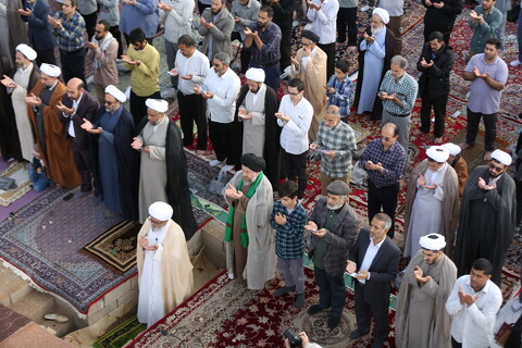 تصاویر/ نماز باشکوه عید سعید فطر در مصلی جامع پردیسان