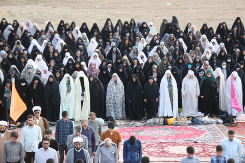 تصاویر/ نماز باشکوه عید سعید فطر در مصلی جامع پردیسان