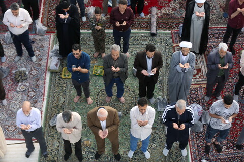 تصاویر/ نماز باشکوه عید سعید فطر در مصلی جامع پردیسان