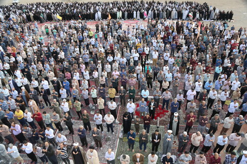 تصاویر/ نماز باشکوه عید سعید فطر در مصلی جامع پردیسان