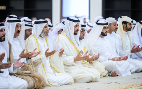 اقامه نماز عید سعید فطر در امارات