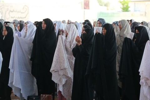 نماز عید فطر استان یزد به روایت تصویر