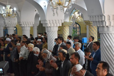 تصاویر/ نماز عید فطر در مساجد اهل سنت و اهل تشیع کردستان برگزار شد