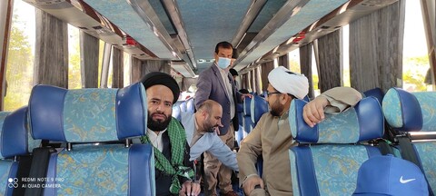 گزارش تصویری از اعزام کاروان زیارتی حوزه علمیه  به عتبات و عالیات
