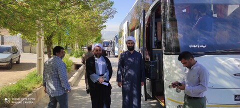 گزارش تصویری از اعزام کاروان زیارتی حوزه علمیه  به عتبات و عالیات