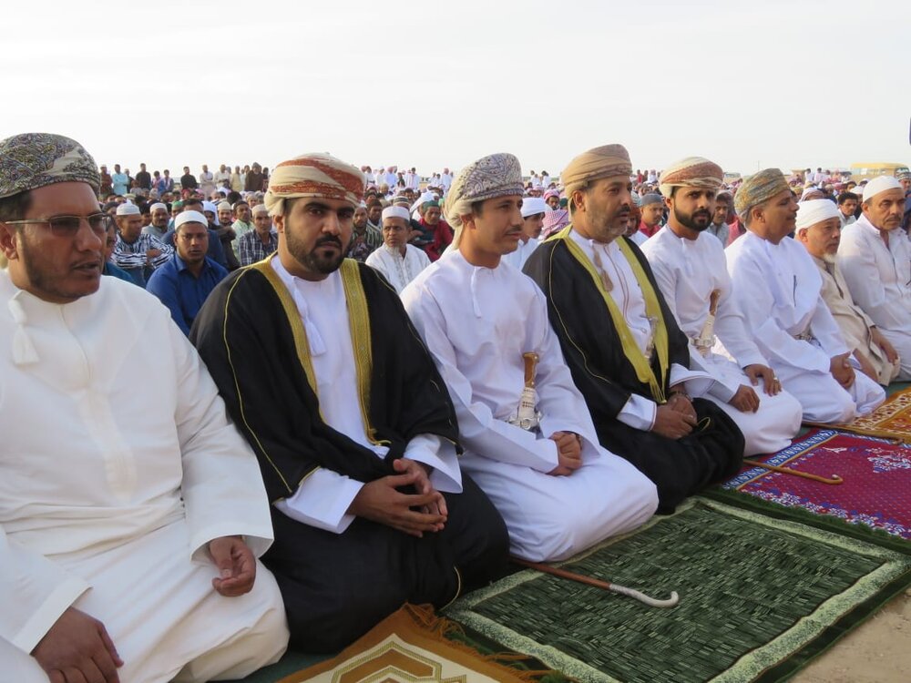 برگزاری نماز عید سعید فطر در سلطنت عمان