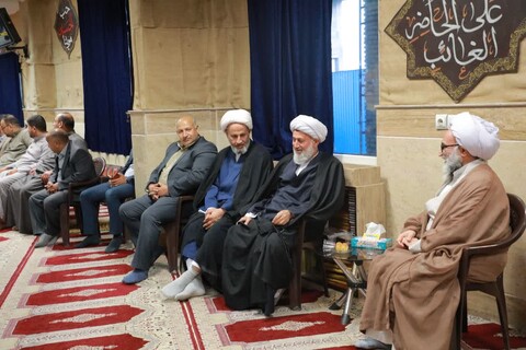 دیدار عیدانه مردم و مسئولان خوزستان با عضو مجلس خبرگان رهبری