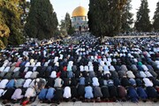 ڈھائی لاکھ فلسطینیوں نے مسجد الاقصی میں نمازعید ادا کی