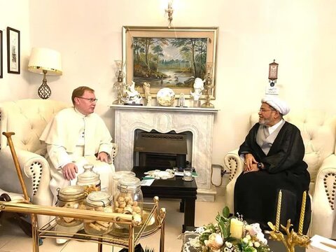 پاپ فرانسس کے نمائندے کی مرکزی سیکرٹری جنرل شیعہ علماء کونسل پاکستان سے ملاقات