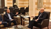 أمير عبداللهيان يلتقي رئيس الوزراء اللبناني