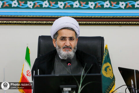 روضہ امام علی رضا (ع) کی جانب سے اسلامی جمہوریہ ایران کے مقدس مقامات اور مبارک بارگاہوں کے نمائندوں کی کمیٹی کا اجلاس