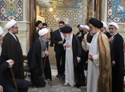 تصاویر/ مراسم گرامیداشت مرحوم حجت الاسلام والمسلمین استاد موسوی تهرانی