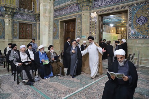 تصاویر/ مراسم گرامیداشت مرحوم حجت الاسلام والمسلمین استاد موسوی تهرانی