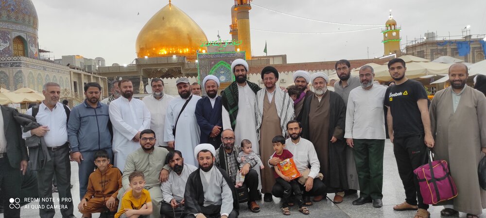 گزارشی از تشرف اساتید و کادر حوزه علمیه کهگیلویه و بویراحمد به عتبات عالیات