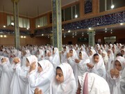 تصاویر/ جشن تکلیف دانش آموزان دختر در نقده