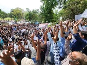 लखनऊ में सऊदी हुकूमत के खिलाफ बड़ा विरोध प्रदर्शन/फोटों