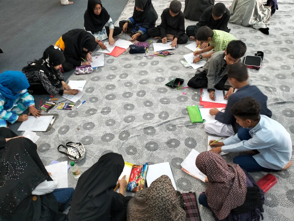 عزا خانۂ قتیل العبرات کراچی کی جانب سے ایک کامیاب تقریری اور آرٹ مقابلہ منعقد