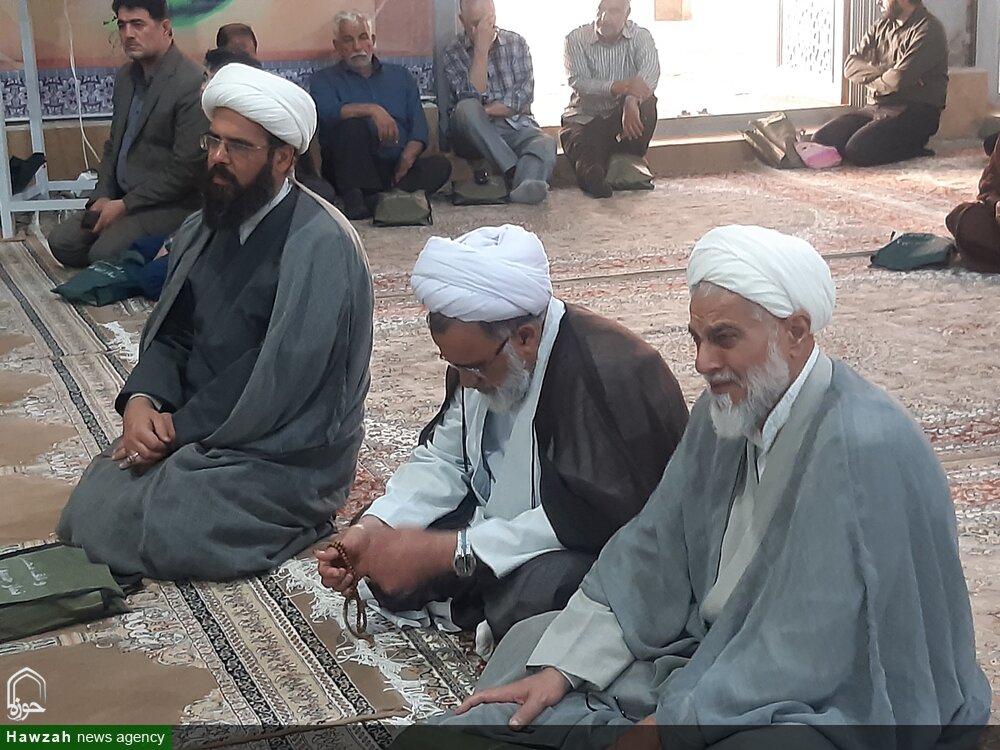 مراسم گرامیداشت شهید آیت الله عباسعلی سلیمانی در کاشان برگزار شد+عکس