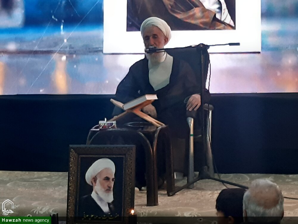 مراسم گرامیداشت شهید آیت الله عباسعلی سلیمانی در کاشان برگزار شد+عکس