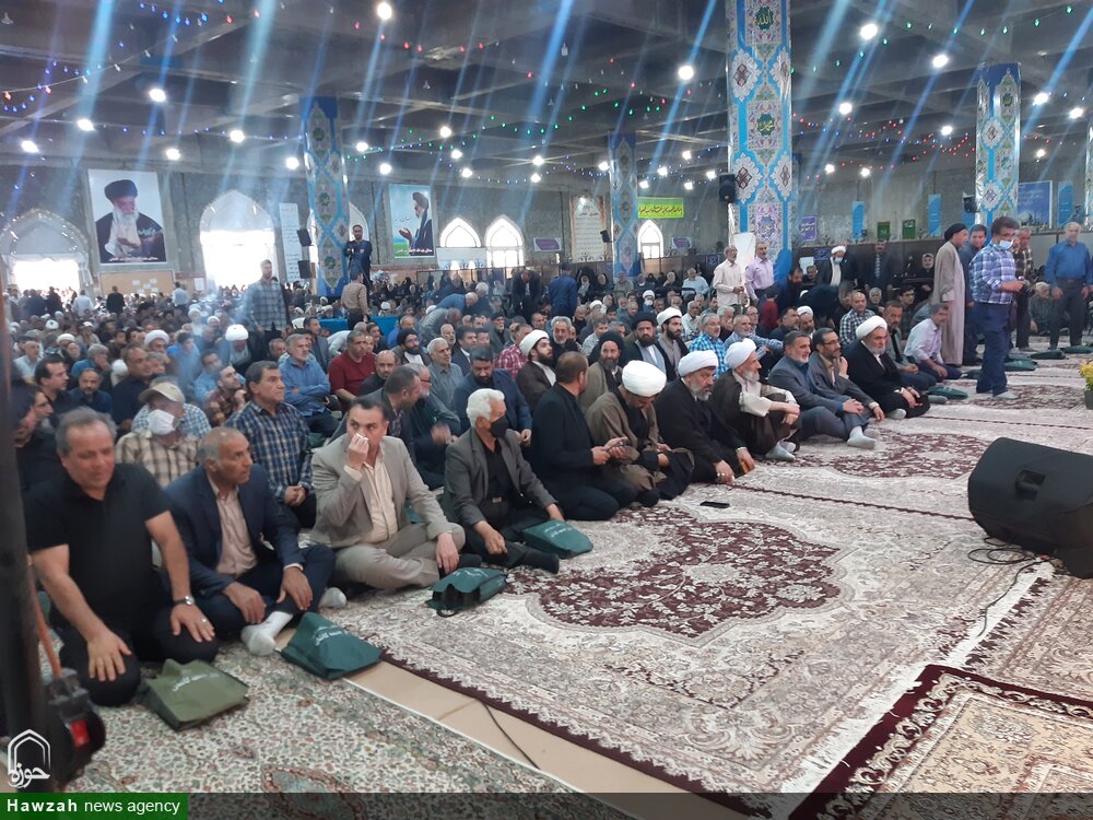 مراسم گرامیداشت شهید آیت الله عباسعلی سلیمانی در کاشان برگزار شد+عکس