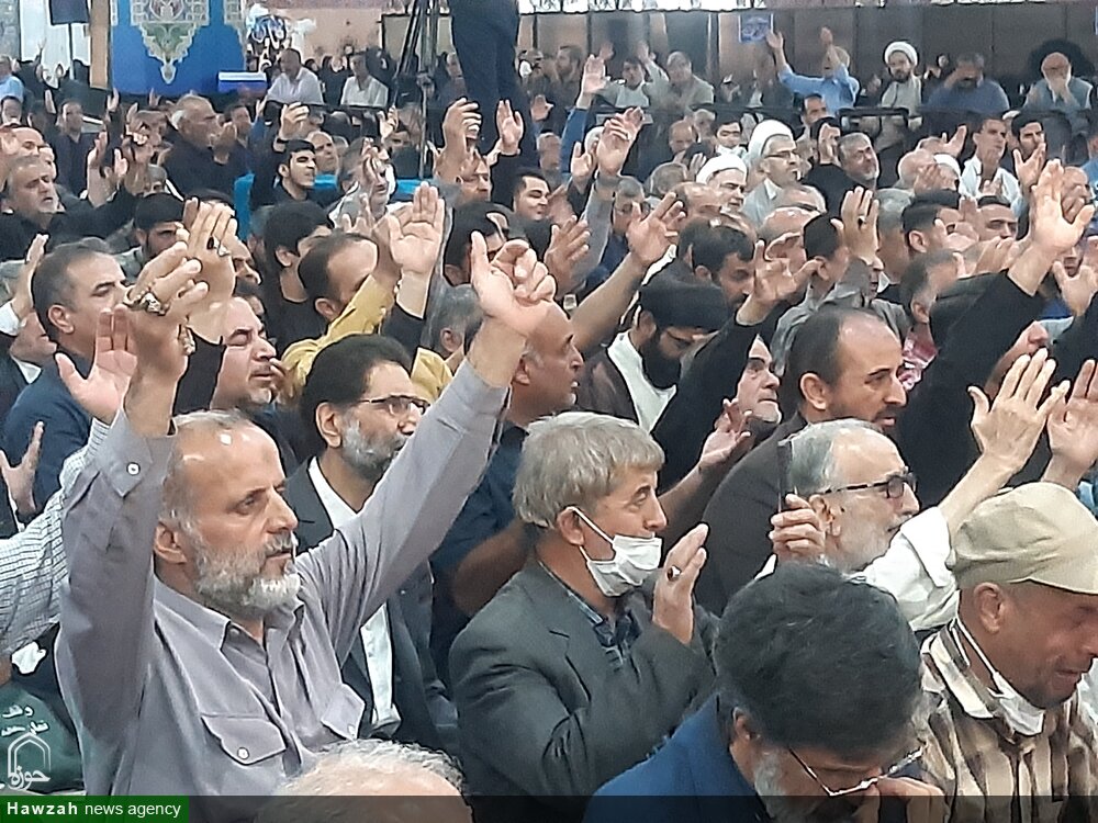 مراسم گرامیداشت شهید آیت الله عباسعلی سلیمانی در کاشان برگزار شد+عکس