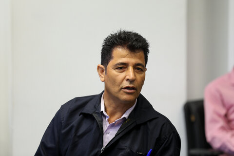 تصاویر / دیدار جمعی از کارگران نمونه استان با نماینده ولی فقیه در استان قزوین