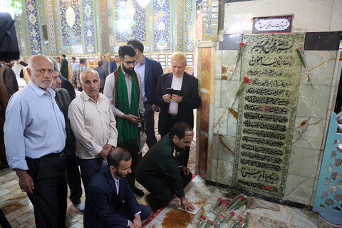 بزرگداشت شهید مطهری در حرم حضرت معصومه(س)